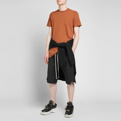 Shop Rick Owens Basket Swinger Short In Black