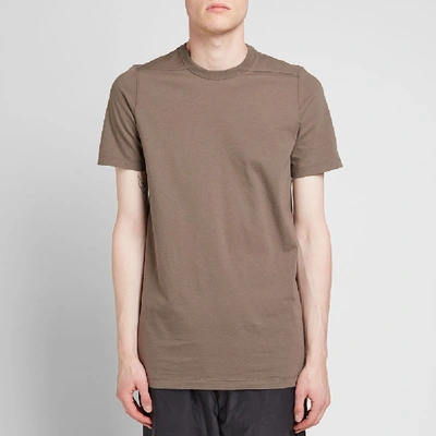 Shop Rick Owens Level Tee In Brown