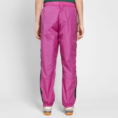 Shop Acne Studios Phoenix Face Track Pants In Pink