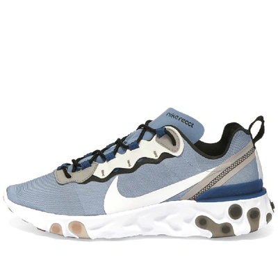 Shop Nike React Element 55 In Blue