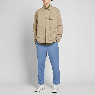 Shop Albam Gatton Work Jacket In Neutrals