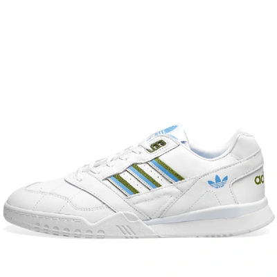 Shop Adidas Originals Adidas A.r. Trainer W In White