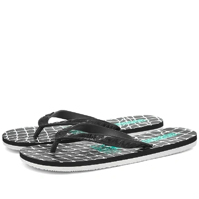 Shop Neighborhood 3 Point Sandal In Black