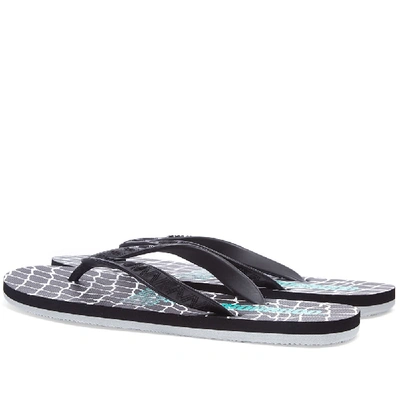 Shop Neighborhood 3 Point Sandal In Black