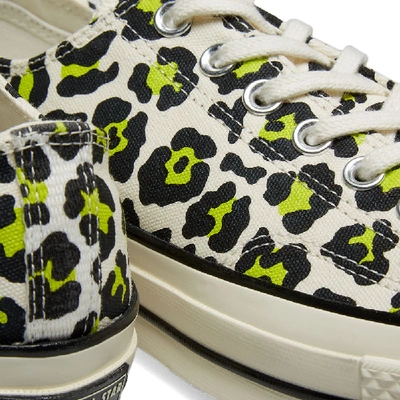 Shop Converse Chuck Taylor 1970s Ox 'neon Leopard' In Green