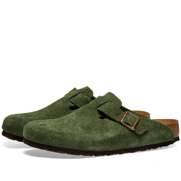 birkenstock boston green