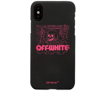 Shop Off-white Skulls Iphone X Case In Black