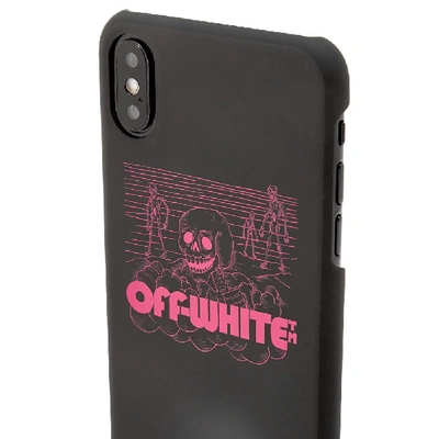 Shop Off-white Skulls Iphone X Case In Black