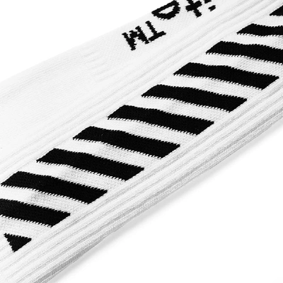 Shop Off-white Diagonal Sock