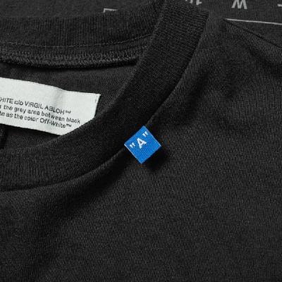 Off-white Unfinished 3m Arrows Slim Tee In Black | ModeSens