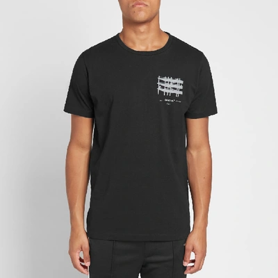 Shop Off-white Industrial 3m 3d Arrows Slim Tee In Black