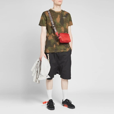 Shop Off-white Paintbrush Arrow Tee In Green