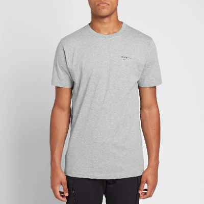 Shop Off-white "logo" Slim Tee In Grey