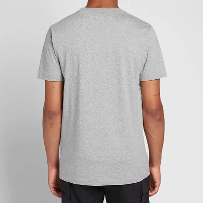 Shop Off-white "logo" Slim Tee In Grey