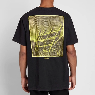Shop Off-white Halftone Oversized Tee In Black