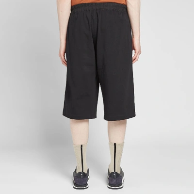 Shop Rick Owens Drawstring Karloff Boxer Short In Black