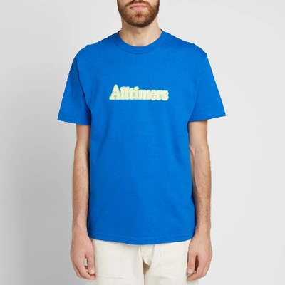 Shop Alltimers Broadway Tee In Blue