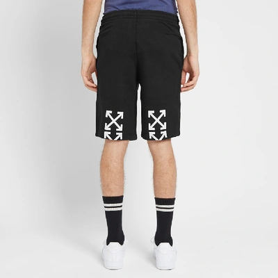 Shop Off-white Mariana De Silva Sweat Short In Black