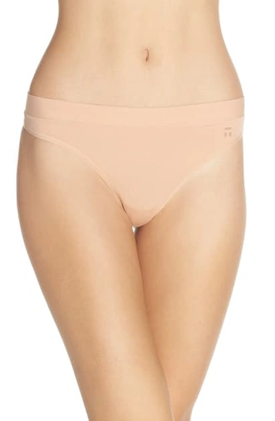 Shop Tommy John Cool Cotton Thong In Maple Sugar