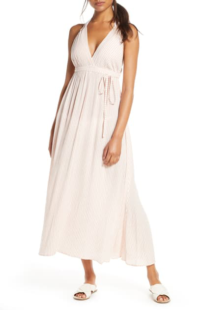 elan striped maxi dress