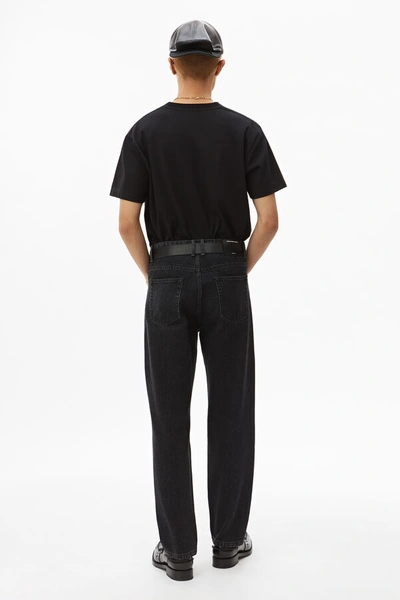Shop Alexander Wang Black Denim 5 Pocket Jeans