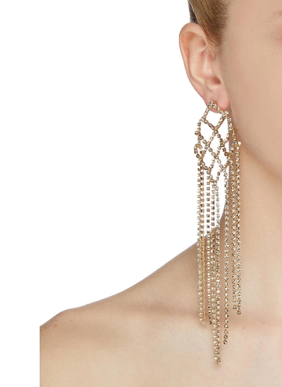 Shop Rosantica 'oasis' Glass Crystal Lattice Fringe Drop Earrings