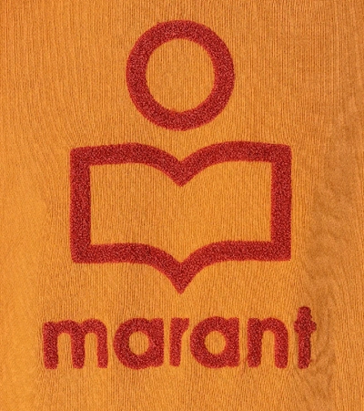 Mansel logo棉质混纺帽衫