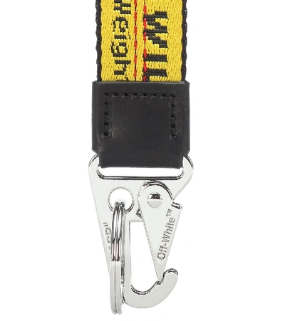 Shop Off-white Industrial Neck Keychain In Yellow