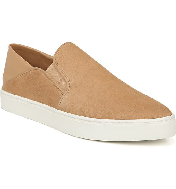 vince garvey suede sneaker