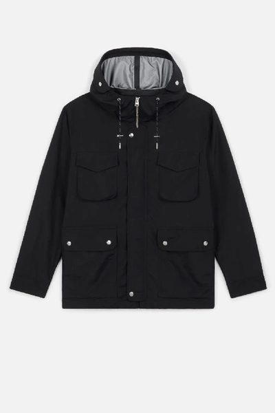 Shop Ami Alexandre Mattiussi Patched Pockets Bonded Parka In Black