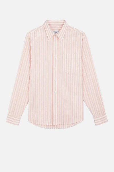 Shop Ami Alexandre Mattiussi Classic-wide Fit Shirt In Pink