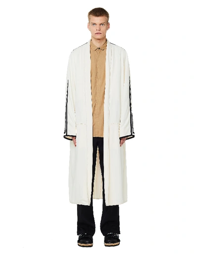 Shop Haider Ackermann White Robe Coat