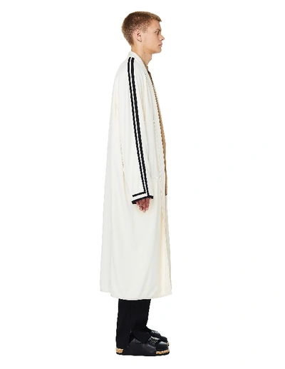 Shop Haider Ackermann White Robe Coat