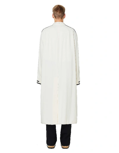 Shop Haider Ackermann White Robe Coat