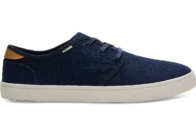 Shop Toms Vegan Navy Canvas Carlo Sneakers Fur Herren - Grösse Eu 46