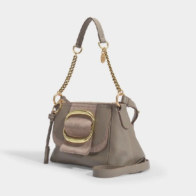 Shop See By Chloé Hopper Small Hobo Bag In Grey