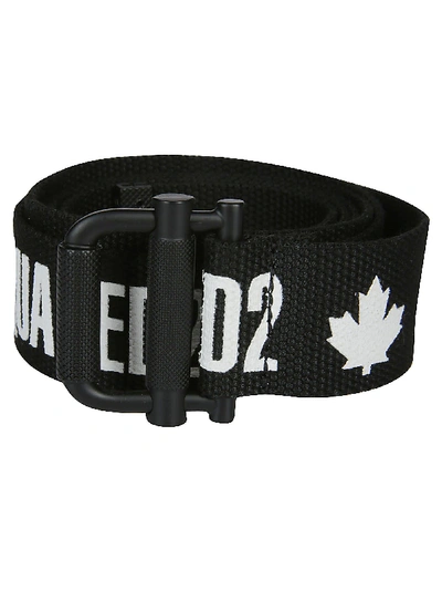 Shop Dsquared2 Belt In Black