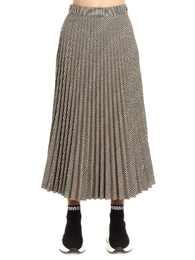 Shop Mm6 Maison Margiela Skirt In Beige