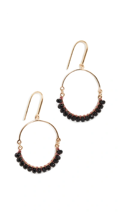Shop Isabel Marant Tribal Earrings In Black