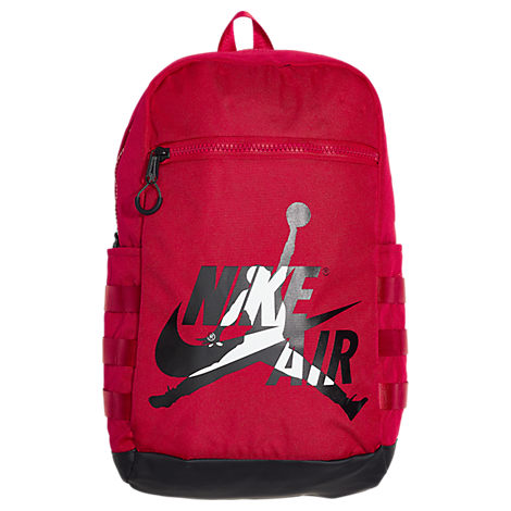 red jordan bag