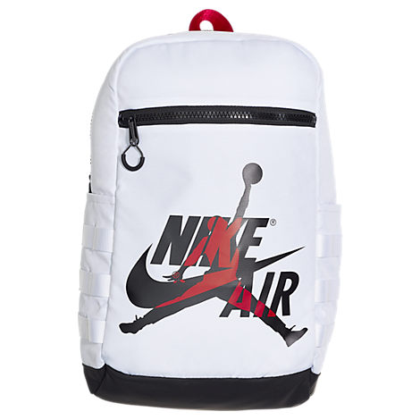 air jordan backpack white