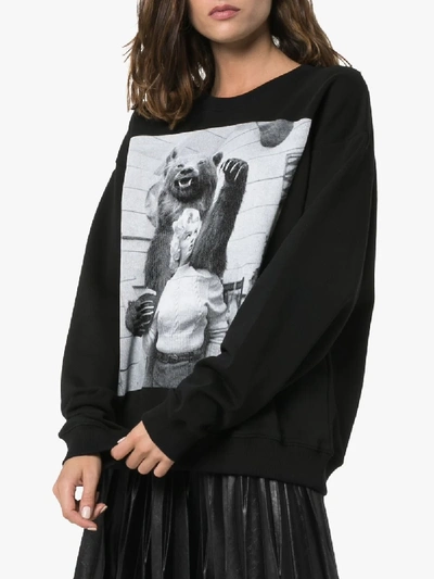 Shop Christopher Kane Marilyn Sweatshirt In Black