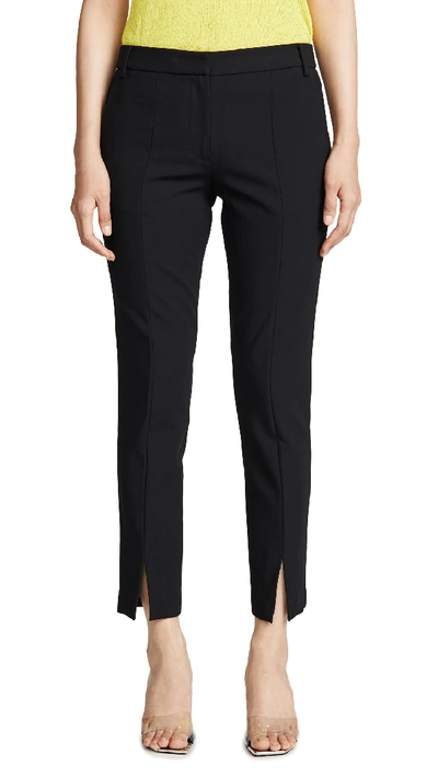 Shop Tibi Beatle Menswear Pants In Black