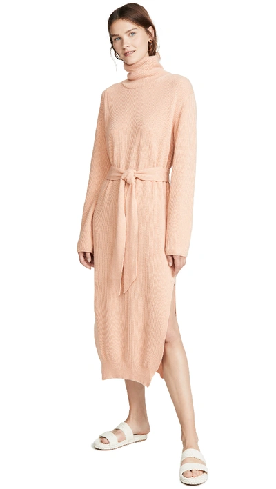 Shop Nanushka Canaan Dress In Apricot