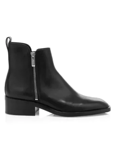 Shop 3.1 Phillip Lim / フィリップ リム Alexa Leather Ankle Boots In Black