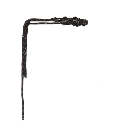 Shop Dries Van Noten Cord Belt In Black