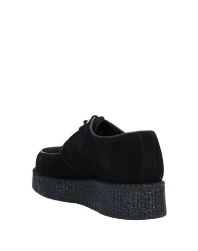 Shop Underground Laced Shoes In Black