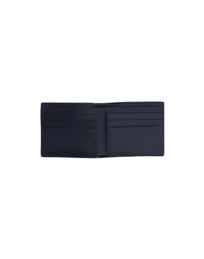 Shop Versace Wallet In Dark Blue