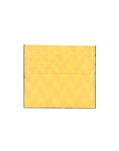 Shop Mia Bag Document Holders In Yellow