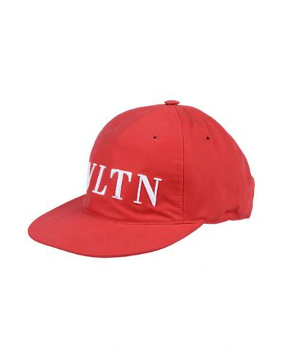 Shop Valentino Hats In Red